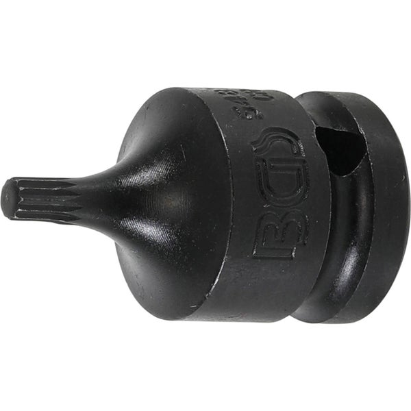 BGS Kraft-Bit-Einsatz Antrieb Innenvierkant 12,5 mm (1/2) Innenvielzahn (für XZN) M5 - 5487-M5