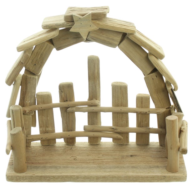 Krippe aus Holz