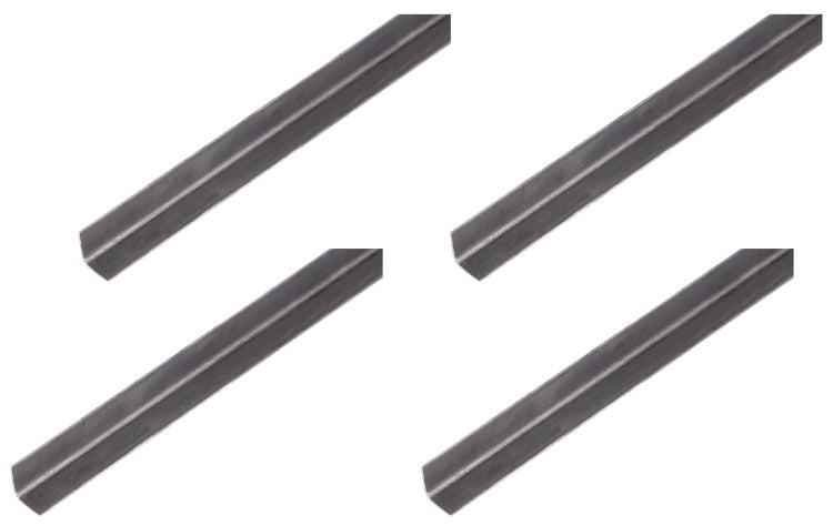 Stahl Winkelprofil aus Walzstahl für den Metallbau und Konstruktionen