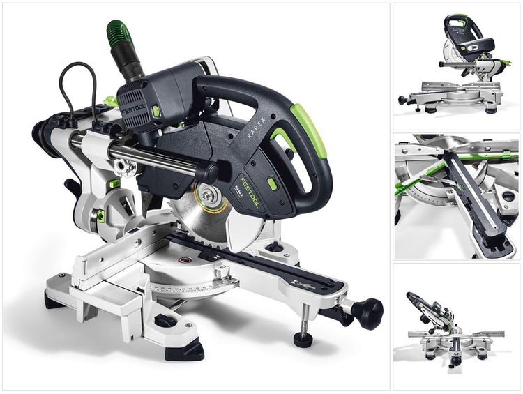 Festool KS 60 E-Set KAPEX Kapp Zugsäge 1200W 216mm + Sägeblatt HW ( 561728 )