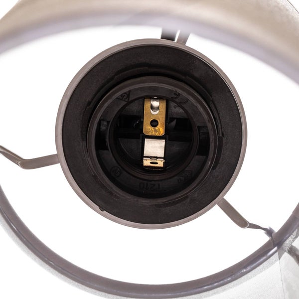 Lindby Pendelleuchte Tsomo (Skandinavisch) in Schwarz aus Textil (3 flammig, E27) - Deckenlampe Esstischlampe Hängelampe Hängeleuchte Wohnzimmerleuchte