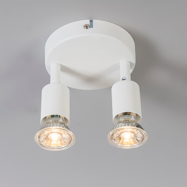 Deckenleuchte mit zwei Strahlern