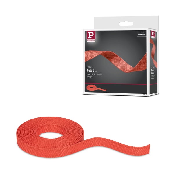 ULine Gurt 5m Dacron Textil Kupfer Orange
