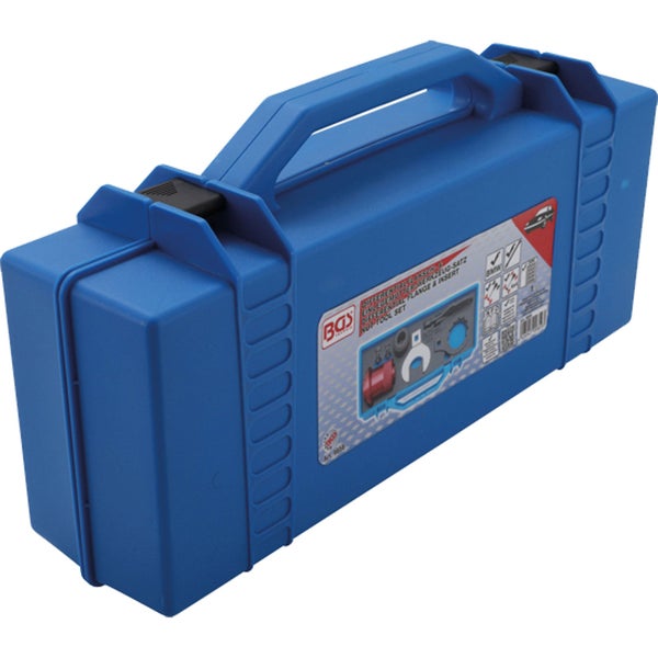 Blauer Werkzeugkoffer mit BGS Logo