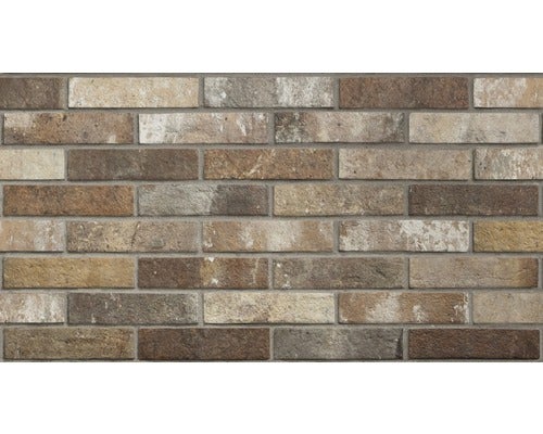 Brickfliese Antica Fornace multicolor 6x25 cm