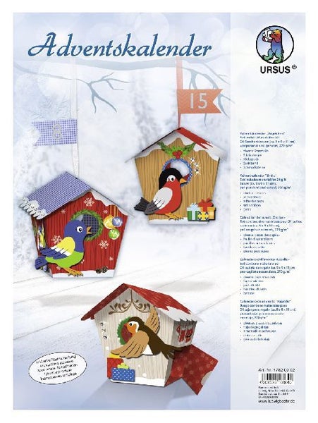 URSUS Adventskalender Adventskalender, Vögelchen