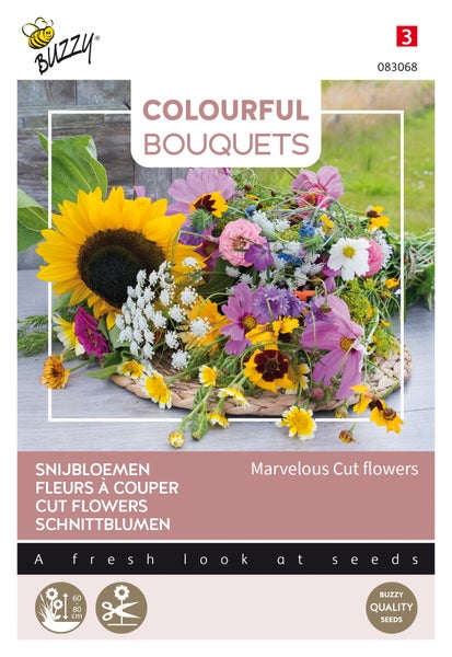 Samen für bunte Schnittblumensträuße