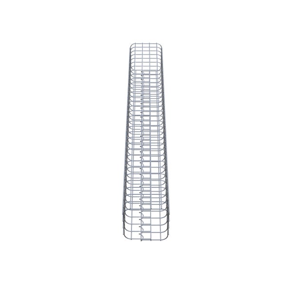 Gabionensäule 22 x 22 cm MW 5 x 5 cm eckig - Höhe: 1,60 m