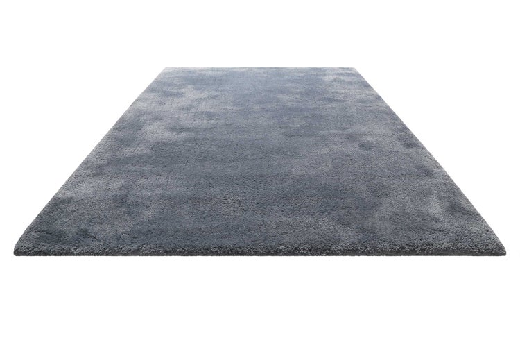 Teppich Grau Blau Hochflor Pisa Homie Living 130x190 cm