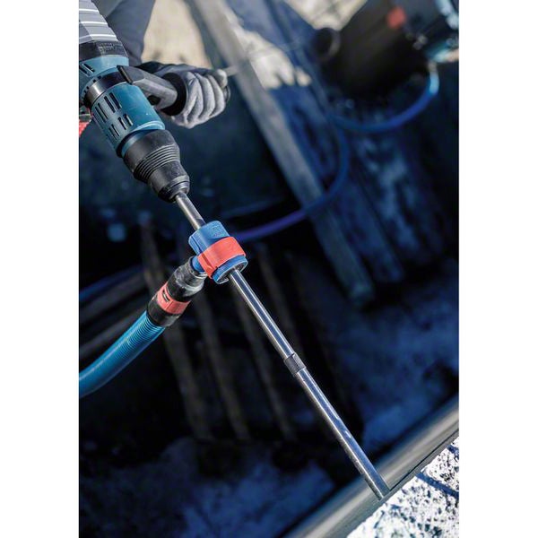 Bohrmaschine mit Wasseranschluss zum Bohren in Beton