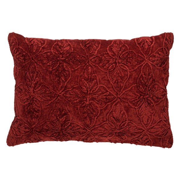 Amar Kissenbezug - Mit Blumenmuster 40x60 cm, Rot