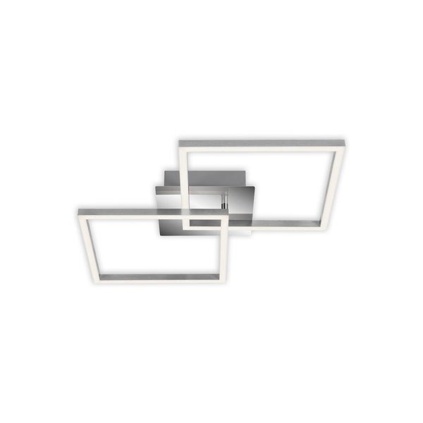 LED Deckenleuchte Dimmbar drehbar 24W silber Metall-Kunststoff Briloner