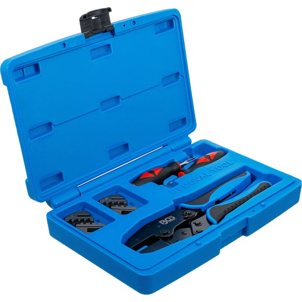 BGS Crimpzangen- und Stecker-Entriegelungs-Werkzeug-Satz mit 2 Paar Backen - 70929