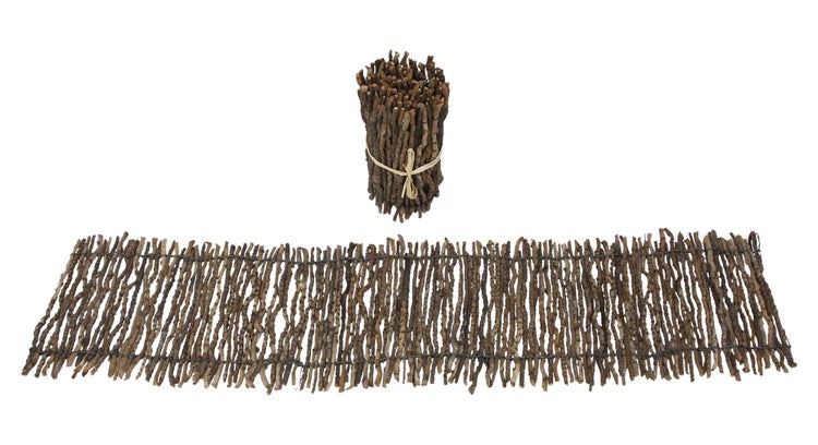 FRANK FLECHTWAREN | Tischläufer Kokoszweige, 2er Set, KOKOS, SISAL, 90 x 20 cm