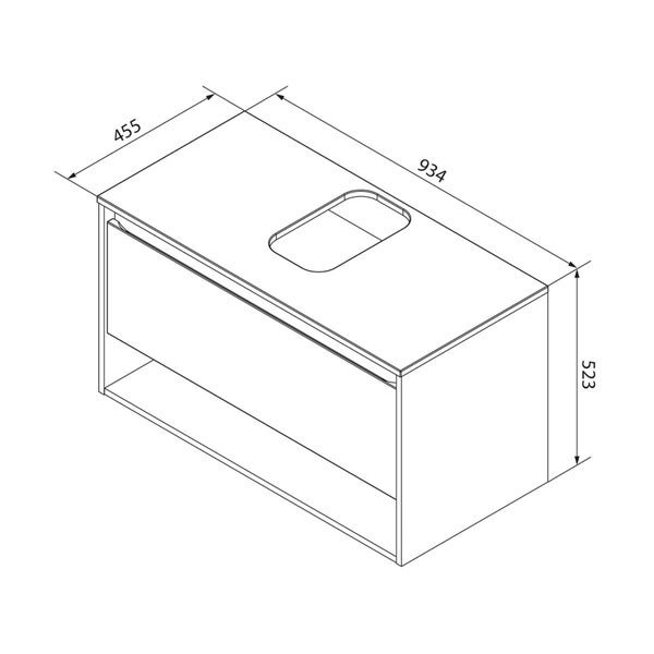 Detailaufnahme eines gewebten Teppichs mit rutschfester Unterseite
