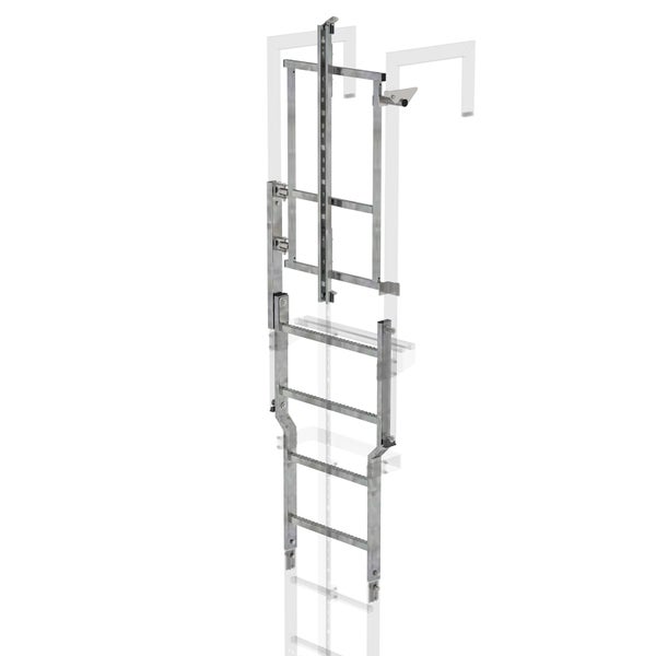 Einhängeleiter aus Metall