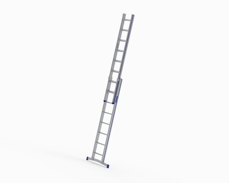 Ausziehbare Mehrzweckleiter aus Aluminium