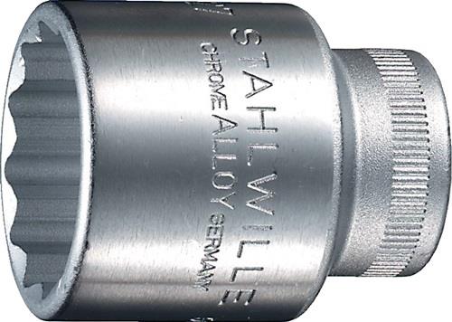 Stahlwille Steckschlüsseleinsatz 50 1/2″ 12-kant Schlüsselweite 31 mm - 3010031
