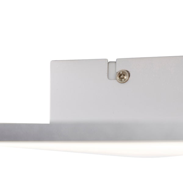 Detailansicht einer Befestigungsschiene mit Schraube