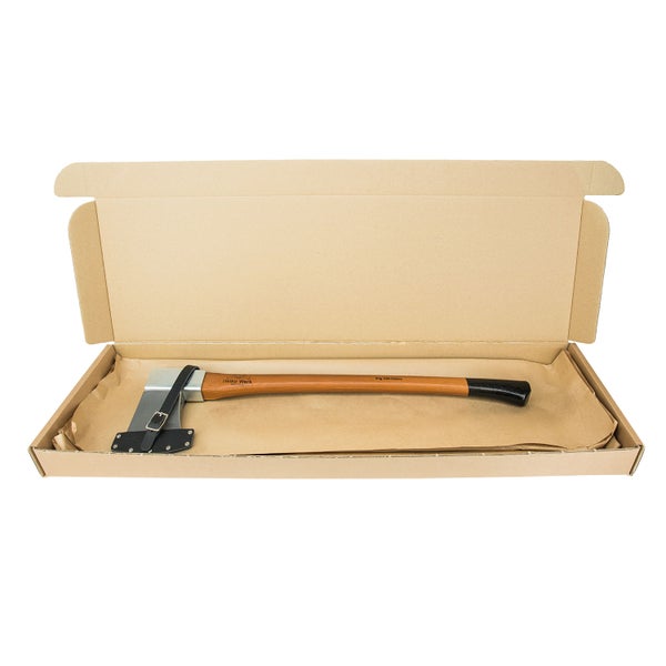 Helko Werk Spaltaxt mit Hickory Holzstiel in Versandkarton