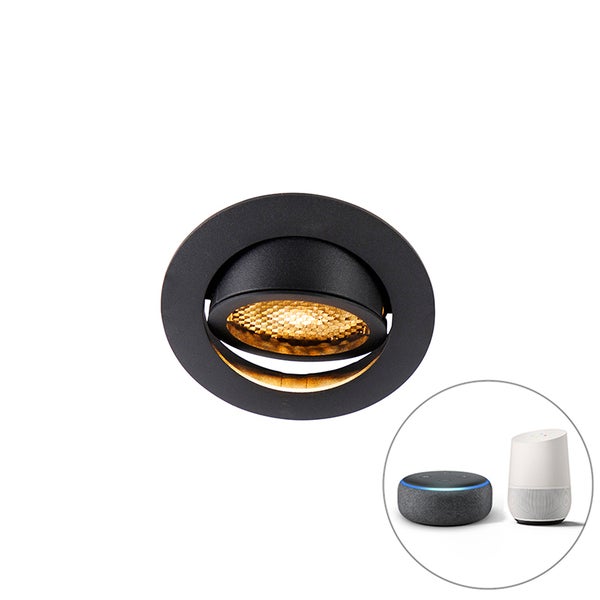 Schwenkbarer Deckeneinbaustrahler mit Sprachsteuerung und intelligenter Technologie