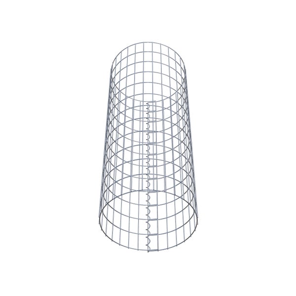 Gabionensäule Durchmesser 47 cm, MW 5 x 10 cm rund - Höhe: 1,20 m