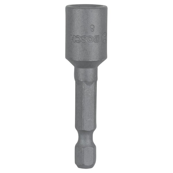 Bosch Steckschlüssel-Bit, 8 Millimeter, Außensechskantschaft für Schlagschrauber. Bosch Logo.