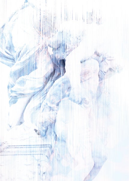 Abstraktes Felsdesign für Wandgestaltung