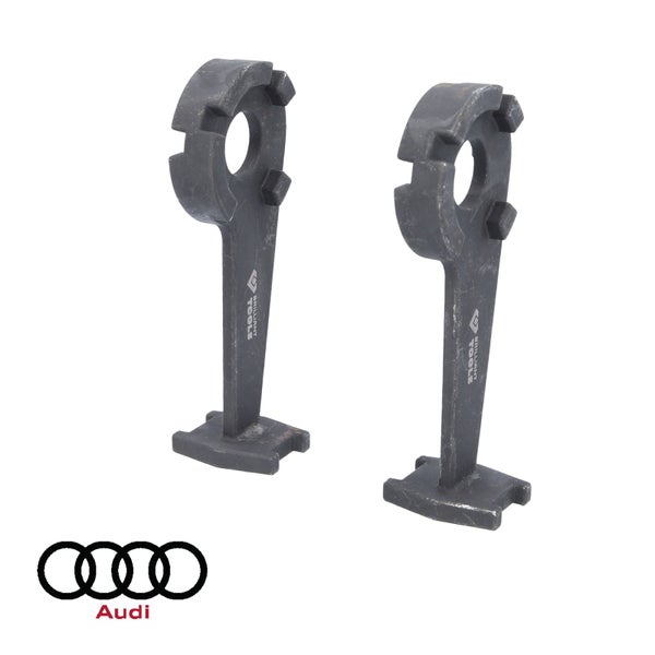Zwei Brilliant Tools Werkzeuge zum Arretieren der Nockenwelle für Audi Fahrzeuge