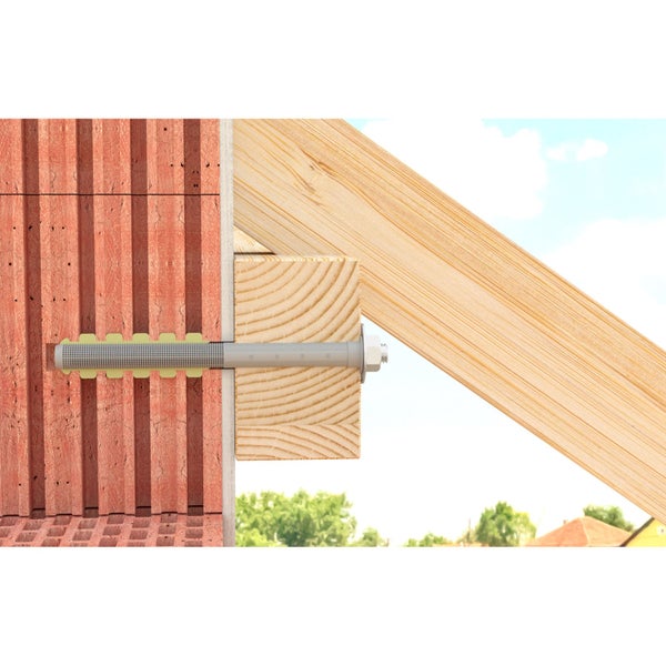 Holzbauschraube mit Gewinde