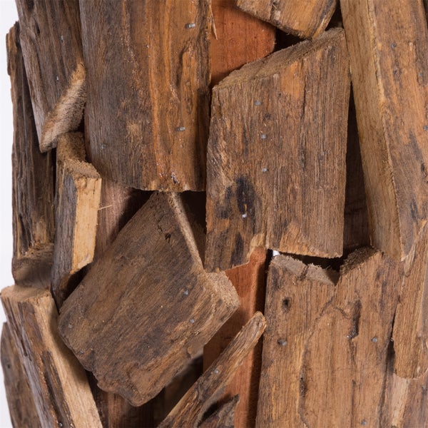 Säule  Vela 58x23 cm, Teak Massivholz