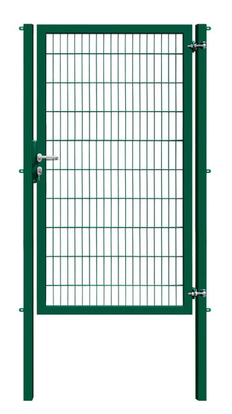 Metall Gartentor mit Schloss und Griff