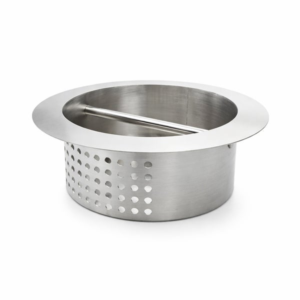 Aufsatz für den Gully aus Edelstahl mit Lochmuster