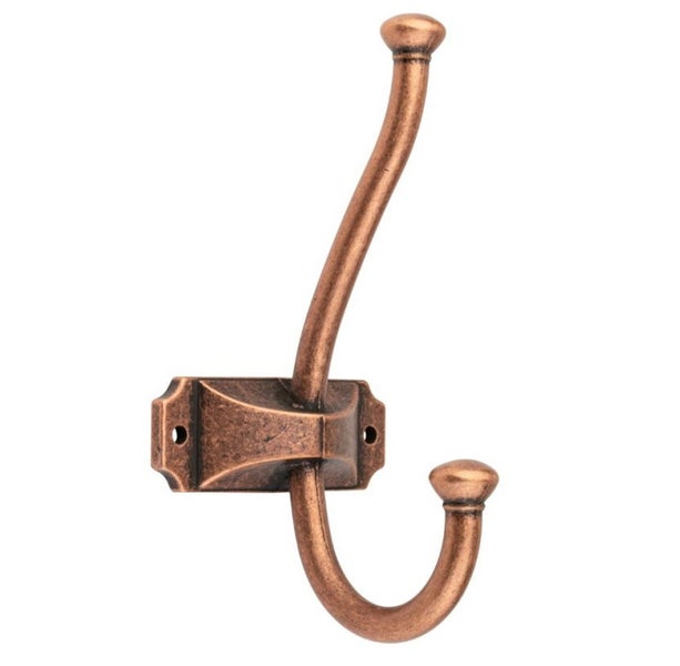 Handtuchhalter aus Metall mit antikem Finish und Wandmontageplatte