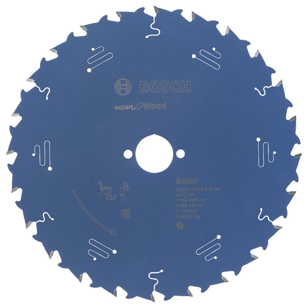 Bosch Kreissägeblatt Expert for Wood für Handkreissägen 237 x 30 x 2,5 mm 24 - 2608644067