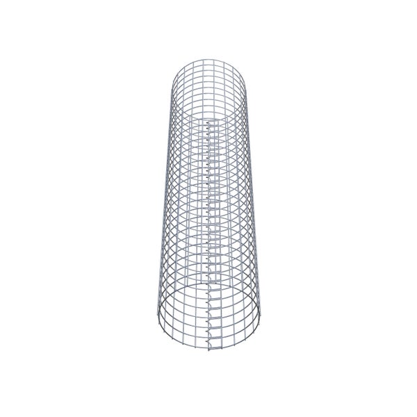 Gabionensäule Durchmesser 37 cm MW 5 x 5 cm rund - Höhe: 150 cm