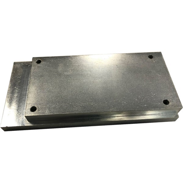 Metallplatte mit Löchern