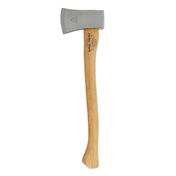 Helko Werk Beil mit Stahlkopf und Holzstiel aus Hickoryholz