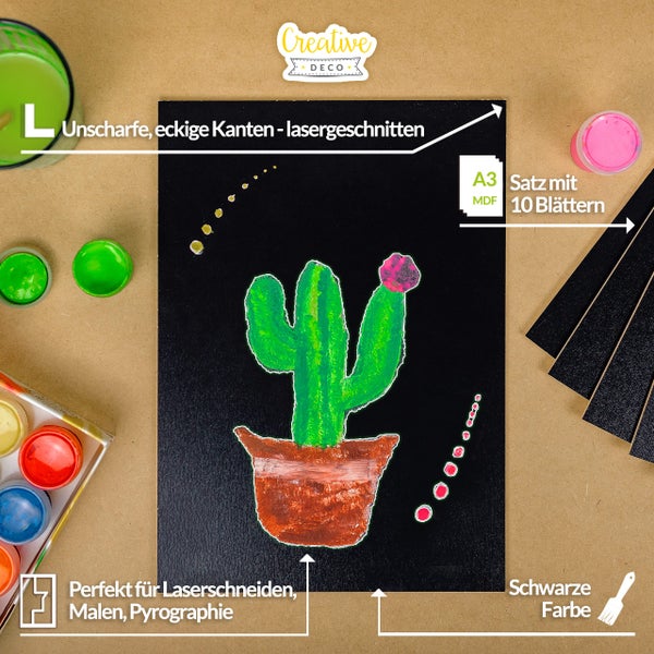 Weiße Platte mit den Maßen 60 Zentimeter mal 40 Zentimeter und einer Stärke von 0,3 Zentimeter.