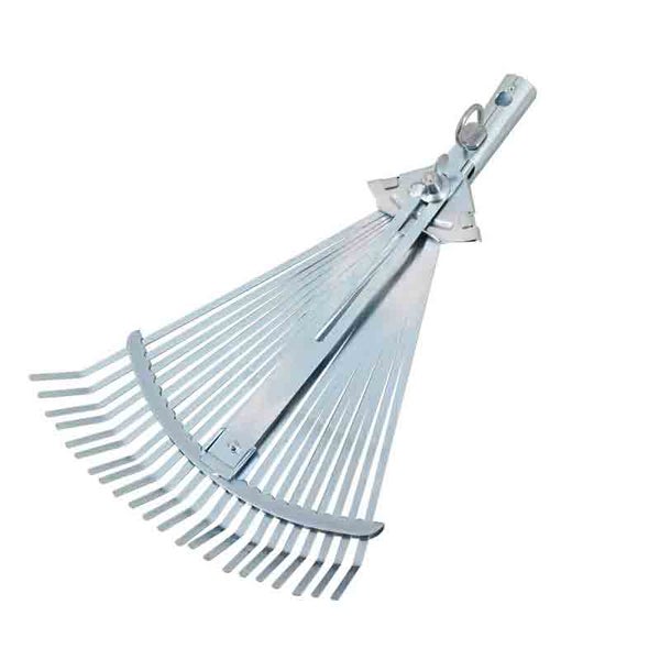 Laubbesen verstellbar mit Ring (Metall)