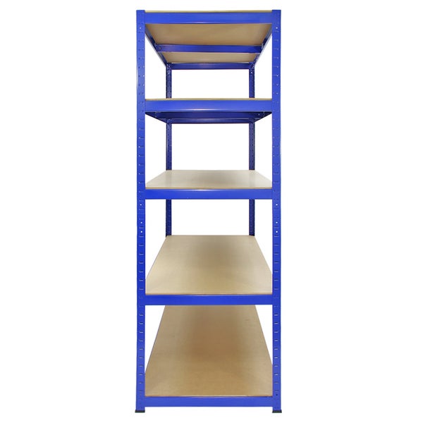 10 x T-Rax Lagerregale 120cm L x 60cm B - Blau