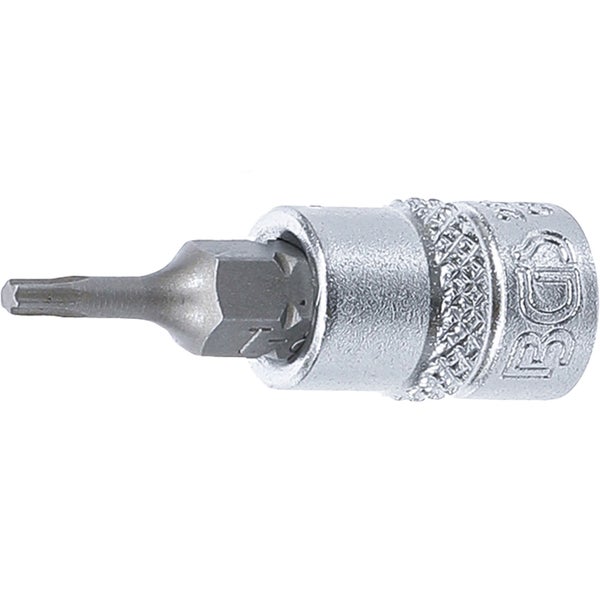 BGS Bit-Einsatz Antrieb Innenvierkant 6,3 mm (1/4) T-Profil (für Torx) T8 - 2589