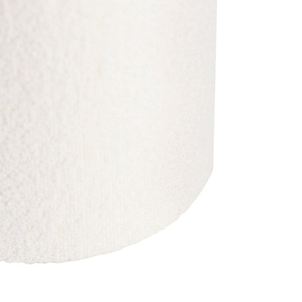 Boucle Lampenschirm weiß 20/20/20