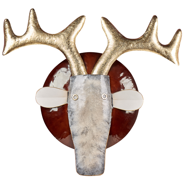 Abmessungen der Elch-Wanddekoration