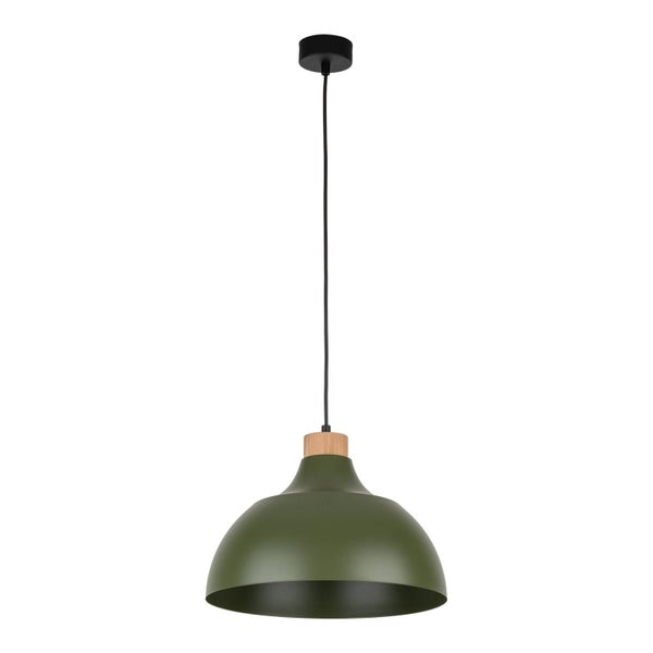 Envostar Pendelleuchte Kaitt (Skandinavisch) in Grün aus Metall (1 flammig, E27) - Deckenlampe Esstischlampe Hängelampe Hängeleuchte Wohnzimmerleuchte