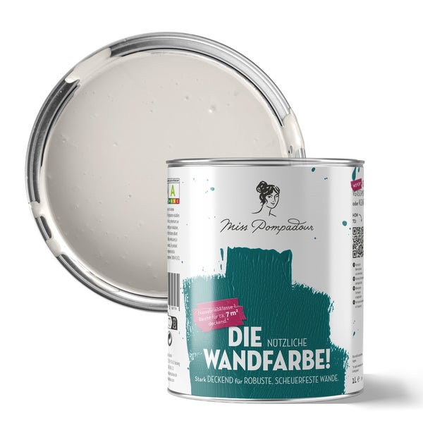 Farbeimer mit Wandfarbe