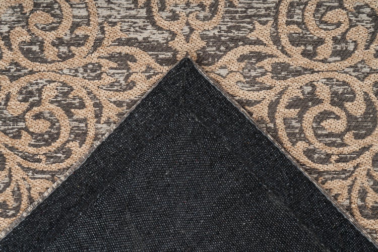 Kurzflor Teppich Lerato Beige Vintage, Used-Look 160 x 230 cm