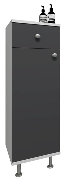 Badmöbel Midischrank Badschrank Schublade Nilosi