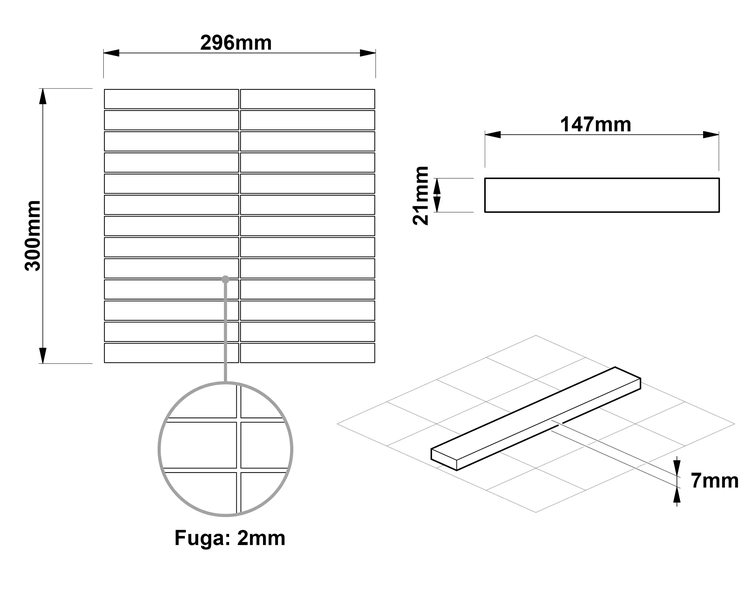 Glasmosaik auf Netz für Bad und Küche 30cm x 30cm  - Per Elisa
