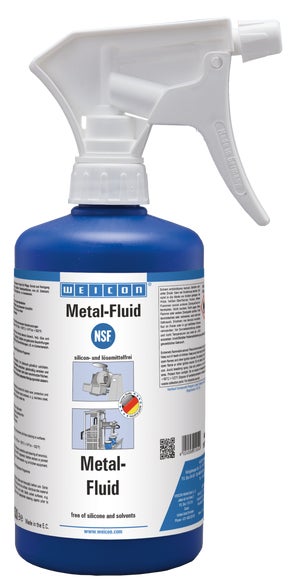 WEICON Metal-Fluid | lösemittelfreie Pflege- und Schutzemulsion für Metalle | 500 ml | weiß, milchig